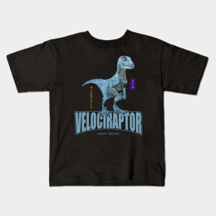 Velociraptor Kids T-Shirt